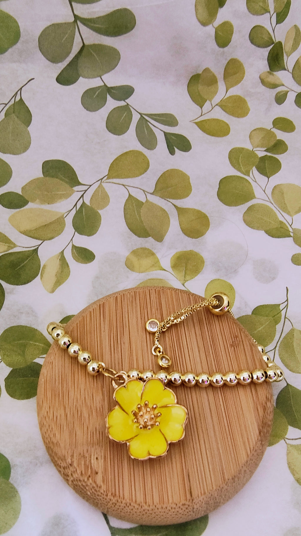 MAGNOLIA YELLOW BRACELET