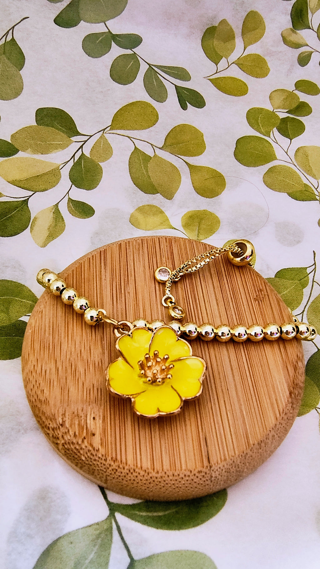 MAGNOLIA YELLOW BRACELET